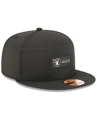 New Era Men's Las Vegas Raiders 2025 Sideline Split Panel 9FIFTY Snapback Hat