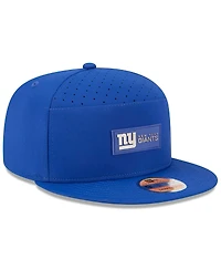 New Era Men's Royal New York Giants 2025 Sideline Split Panel 9FIFTY Snapback Hat