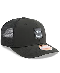 New Era Men's Baltimore Ravens 2025 Sideline 9SEVENTY Trucker Adjustable Hat
