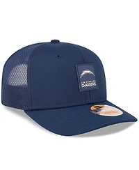New Era Men's Navy Los Angeles Chargers 2025 Sideline 9SEVENTY Trucker Adjustable Hat