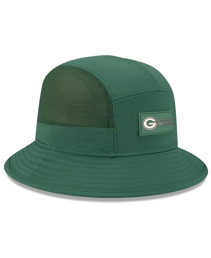 New Era Men's Green Bay Packers 2025 Sideline Bucket Hat