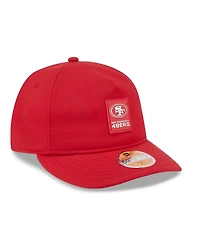 New Era Men's Scarlet San Francisco 49ers 2025 Sideline Retro Crown 59FIFTY Fitted Hat
