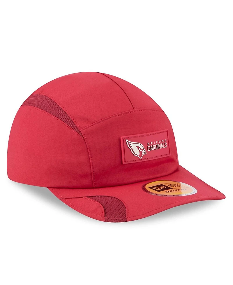 New Era Men's Cardinal Arizona Cardinals 2025 Sideline Runner Adjustable Hat