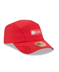 New Era Men's Red Kansas City Chiefs 2025 Sideline Runner Adjustable Hat