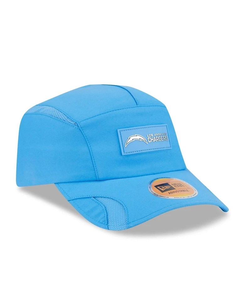 New Era Men's Powder Blue Los Angeles Chargers 2025 Sideline Runner Adjustable Hat