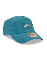 New Era Men's Midnight Green Philadelphia Eagles 2025 Sideline Runner Adjustable Hat
