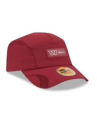 New Era Men's Burgundy Washington Commanders 2025 Sideline Runner Adjustable Hat