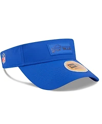 New Era Men's Royal Buffalo Bills 2025 Sideline Visor Hat