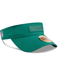New Era Men's Green New York Jets 2025 Sideline Visor Hat