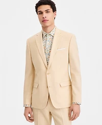 Bar Iii Men's Slim-Fit Linen-Blend Suit Separates Jacket, Macy's Exclusive