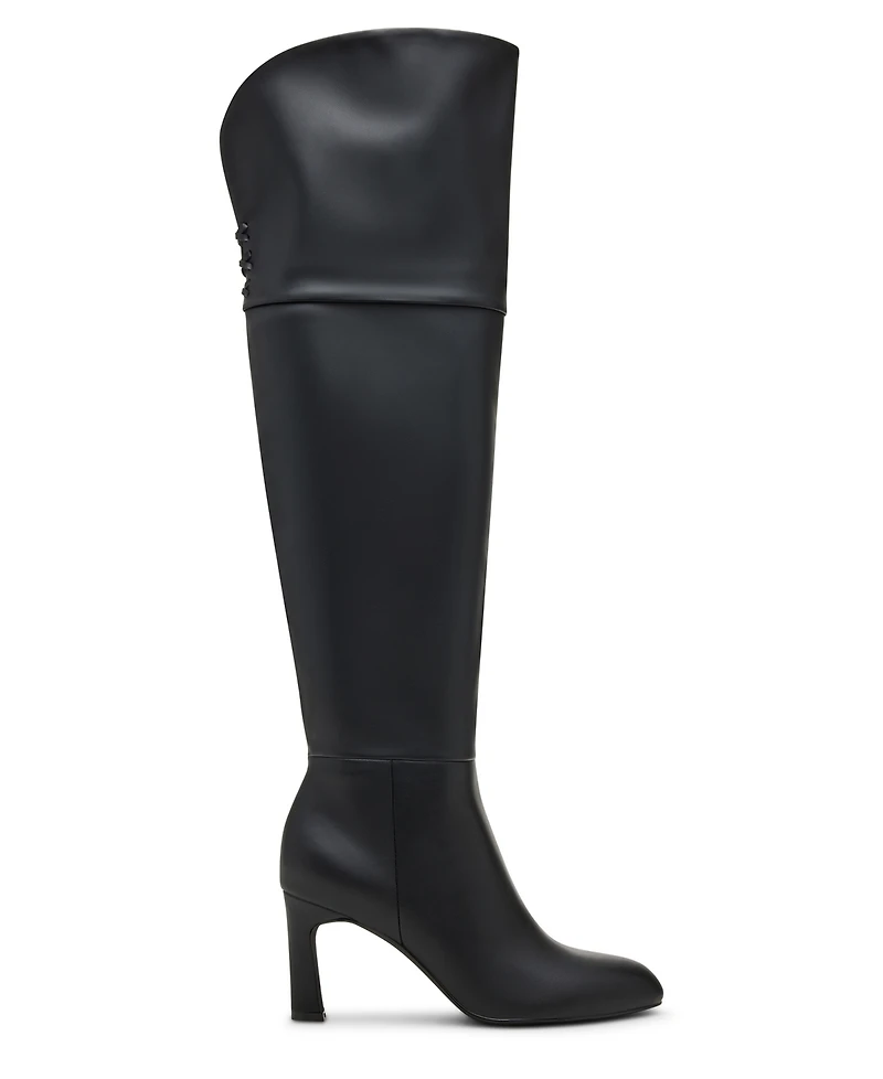 Madden Girl Women's Decode Wide-Calf Over-The-Knee Dress Boots