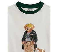 Polo Ralph Lauren Toddler and Little Boys Bear Ringer T-Shirt