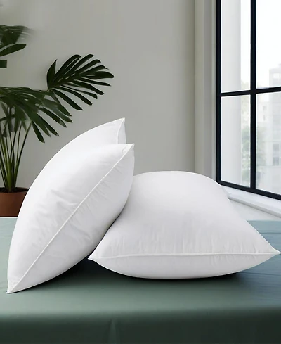 Unikome Medium Firm Goose Down Feather Pillow, Standard