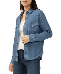 Silver Jeans Co. Women's Western Denim Shirt