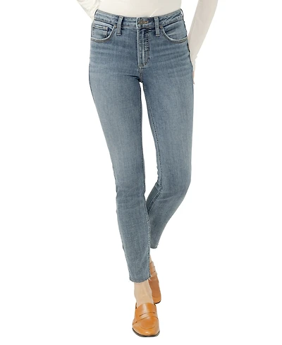 Silver Jeans Co. Women's Most Wanted Mid Rise Skinny Luxe Stretch