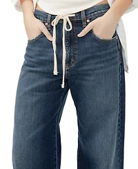 Silver Jeans Co. Women's Be Easy High Rise Straight Leg