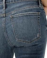 Silver Jeans Co. Women's Beau High Rise Slim Leg Luxe Stretch
