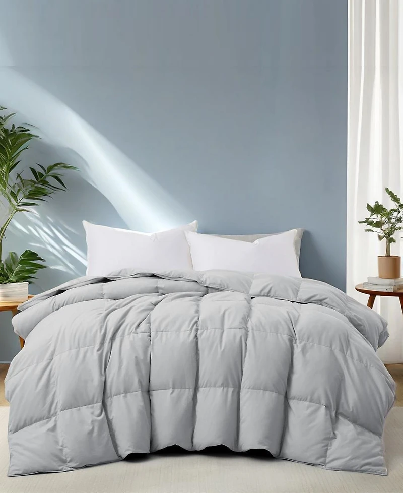 Unikome Noiseless Lightweight Goose Feather Down Comforter, California King