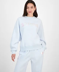 Madden Girl Juniors' Sequin Self Love Sweatshirt