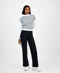 Guess Women's Aubry Mock Neck Sweater