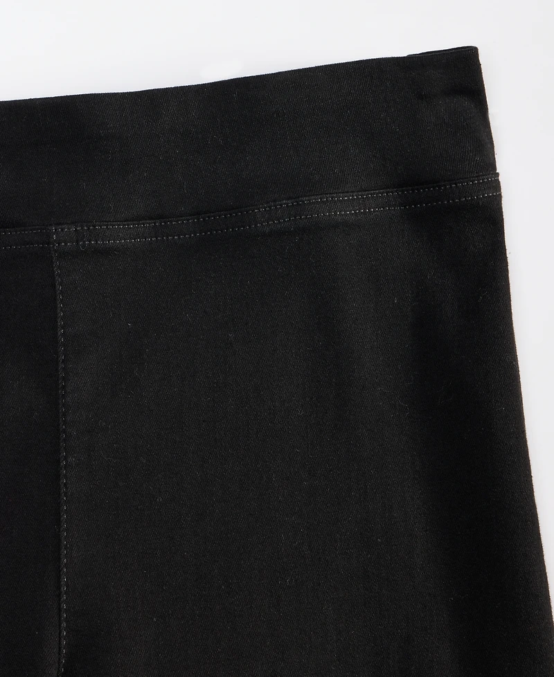 I.n.c. International Concepts Plus High-Rise Pull-On Flared Jeans, Macy's Exclusive