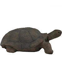 Indoor/Outdoor Lifelike Large Todd the Tortoise Patio Garden Yard Entryway Decorative Statue - 30"