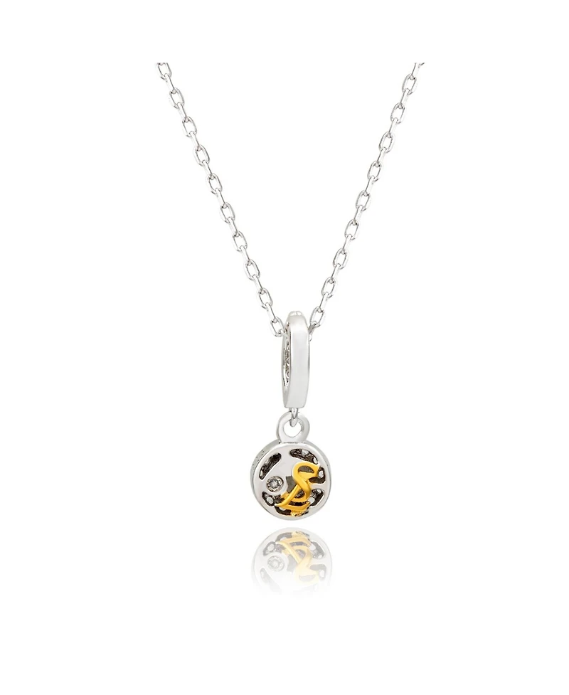 Suzy Levian New York Suzy Levian Sterling Silver White Topaz Pendant