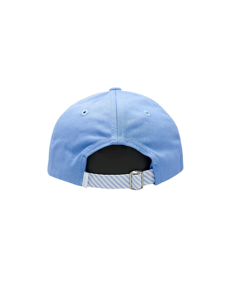 Bits & Bows Boys' Golden Labrador Retriever Dog Baseball Hat Blue