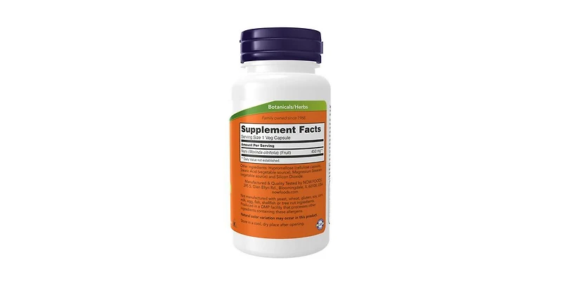 Now Foods Noni ,450 mg ,90 Vcaps