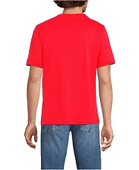 Lands' End Men's Super-t Short Sleeve T-Shirt with Pocket