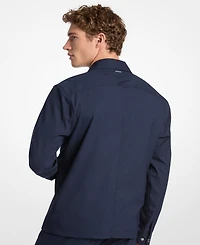 Michael Kors Men's Stretch Zip Shirt Jacket
