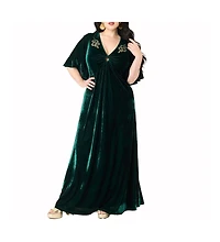 Smak Parlour Plus Cut Out Knit Maxi Dress