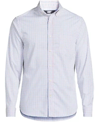 Lands' End Men's Long Sleeve Travel Kit Shirt