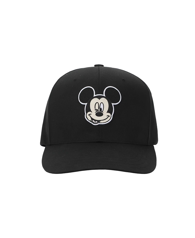 Disney Men's Mickey Mouse Black Canyon Head Hat