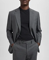 Mango Men's Turin Virgin Wool Suit Blazer