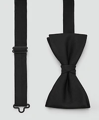 Mango Men's Classic Microstructure Bow Tie