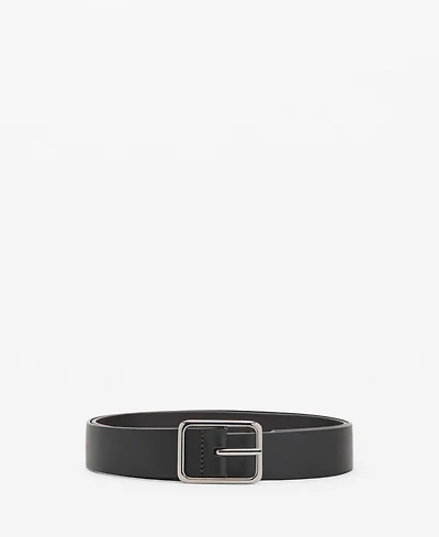 Mango Men's Leather Belt