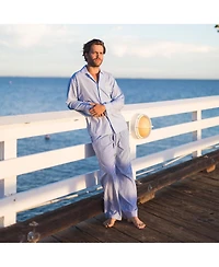 Sant and Abel Men's Braddock Classic Long Pj Set