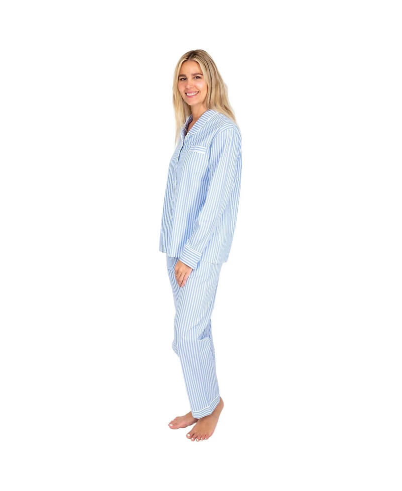 Sant and Abel Women's Braddock Classic Long Pj Set