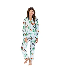 Sant and Abel Women's Skydog Wild & Free Long Pj Set