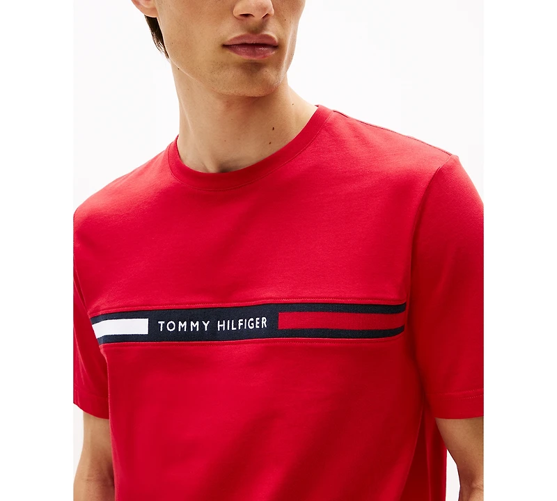 Tommy Hilfiger Men's Chest Insert Logo Short Sleeve T-Shirt
