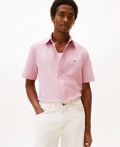 Tommy Hilfiger Men's Heritage Oxford Regular-Fit Button-Down Shirt