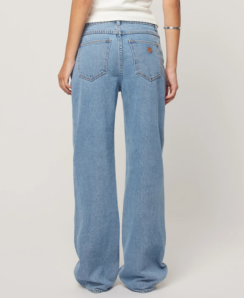 Abrand Women's 95 Gigi Wide Leg Baggy Jeans