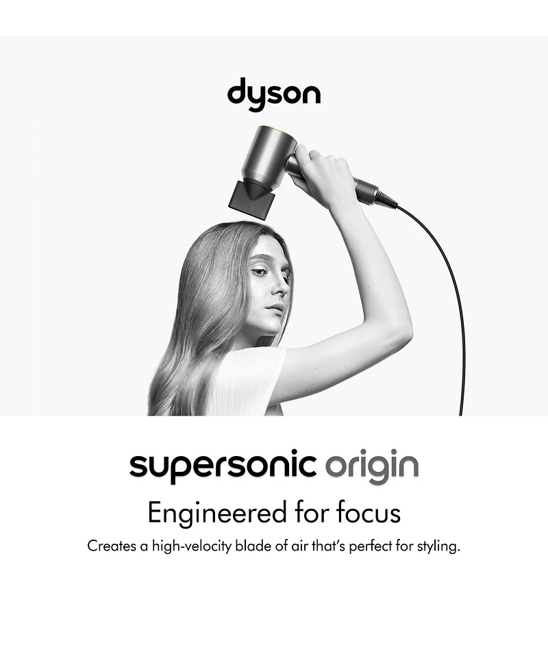 Dyson Supersonic Origin hair dryer | Nickel/Copper