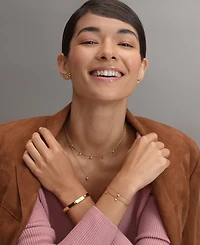 Olivia Burton Mini Heart Gold Tone Stainless Steel Necklace
