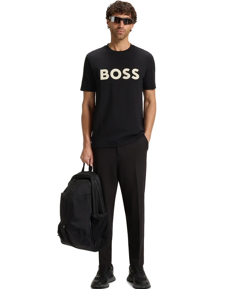 Boss by Hugo Men's 3D Logo Cotton-Jersey T-Shirt