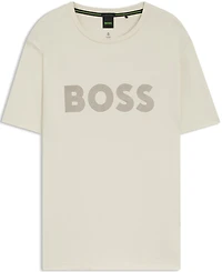 Boss by Hugo Men's Gloss Logo Pima-Cotton T-Shirt