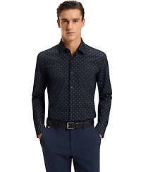 Boss by Hugo Men's Performance-Stretch Slim-Fit Dress Shirt