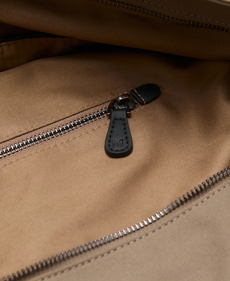 Mango Men's Adjustable Handle Shopper Bag