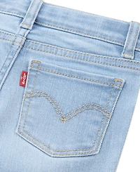 Levi's Baby Girls 3-Piece Minky Sherpa Top, Vest and Pant Set